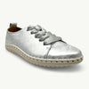 Julz Gina Leather Sneaker - Silver