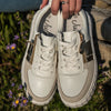 Julz Iris Leather Sneaker - White/Gold