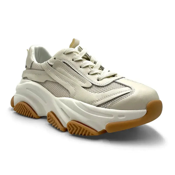 Julz Jess Leather Sneaker - Off White