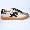 Julz Lumi Leather Sneaker - Gold