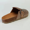 Julz Nahle Diamante Leather Mule - Hazelnut
