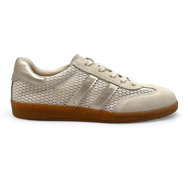 Julz Shiloh Leather Sneaker - Beige