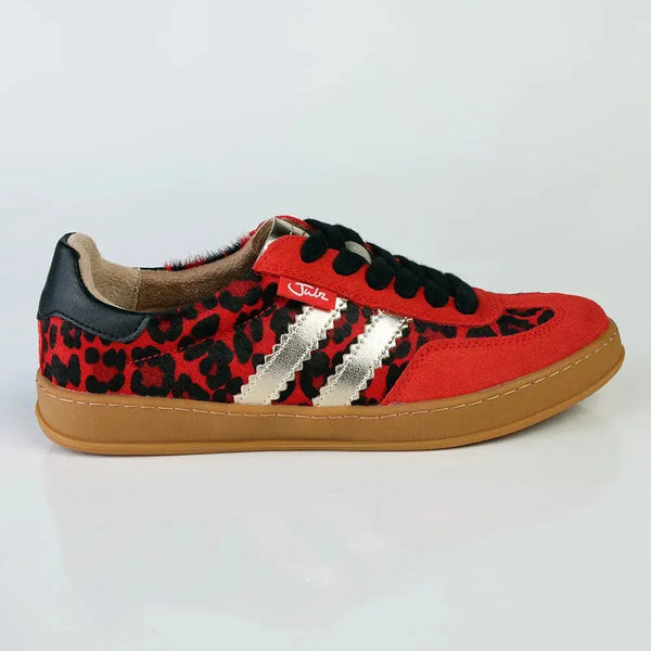 Julz Shiloh Leather Sneaker - Cherry Gold