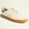 Julz Tamara Leather Leopard Sneaker - Beige / Leopard Scalloped-Julz-Buy shoes online