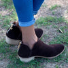 Julz Yara Leather Ankle Boot - Chestnut