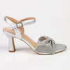 MADISON Evening Hi Heel Sandal - Silver