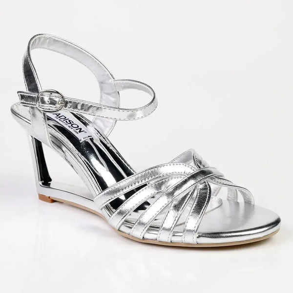 MADISON Evening Hi Heel - Silver