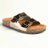 Madison 2 Buckle Comfort BF Sandals - Gold-Madison Heart of New York-Buy shoes online