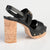 Madison Alexis Block Heel Sandal - Black-Madison Heart of New York-Buy shoes online