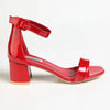 Madison Amira 3 Block Heel - Red