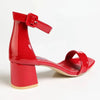 Madison Amira 3 Block Heel - Red