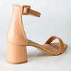 Madison Amira Block Heel - Nude