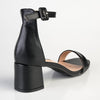 Madison Amira Block Heel Sandal - Black-Madison Heart of New York-Buy shoes online