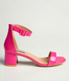 Madison Amira Block Heel Sandal - Hot Pink-Madison Heart of New York-Buy shoes online