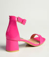 Madison Amira Block Heel Sandal - Hot Pink-Madison Heart of New York-Buy shoes online