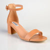 Madison Amira Block Heel Sandal - Nude-Madison Heart of New York-Buy shoes online