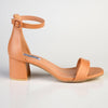 Madison Amira Block Heel Sandal - Nude-Madison Heart of New York-Buy shoes online