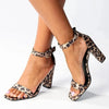 Madison Angelique 4 Basic Block Heel - Leopard