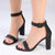 Madison Angelique Block Heel - Black
