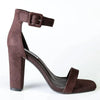 Madison Angelique Block Heel - Chocolate