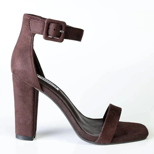 Madison Angelique Block Heel - Chocolate