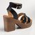 Madison Annie Clog Ankle Buckle Sandal - Black-Madison Heart of New York-Buy shoes online