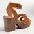 Madison Annie Clog Ankle Buckle Sandal - Tan-Madison Heart of New York-Buy shoes online