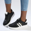 Madison Ariella Fashion Sneaker - Black / White-Madison Heart of New York-Buy shoes online