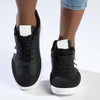 Madison Ariella Fashion Sneaker - Black / White-Madison Heart of New York-Buy shoes online