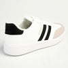 Madison Ariella Fashion Sneaker - White / Black-Madison Heart of New York-Buy shoes online