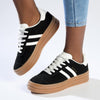 Madison Ariella Platform Fashion Sneaker - Black-Madison Heart of New York-Buy shoes online