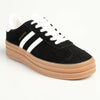 Madison Ariella Platform Fashion Sneaker - Black-Madison Heart of New York-Buy shoes online