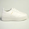 Madison Ashton Platform Lace Up Fashion Sneaker - White-Madison Heart of New York-Buy shoes online