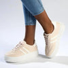 Madison Ashton Sneaker - Pink / White