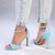 Madison Avis Classic Sandal - Blue-Madison Heart of New York-Buy shoes online