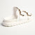 Madison Ayla Double Strap Sandals - White-Madison Heart of New York-Buy shoes online