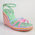 Madison Azalia Rope Wedge Sandal - Green Multi-Madison Heart of New York-Buy shoes online