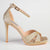 Madison Azaria Cross Over Platform Sandal - Gold-Madison Heart of New York-Buy shoes online