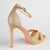 Madison Azaria Cross Over Platform Sandal - Gold-Madison Heart of New York-Buy shoes online