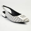 Madison Babette Flats - White Multi