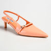 Madison Baila Kitten Slingback Heels - Peach Fuzz-Madison Heart of New York-Buy shoes online