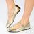 Madison Bambi 2 Pump With Buckle Strap - Gold
