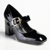 Madison Banks Block Heel - Black-Madison Heart of New York-Buy shoes online