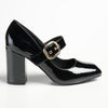 Madison Banks Block Heel - Black-Madison Heart of New York-Buy shoes online