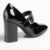 Madison Banks Block Heel - Black-Madison Heart of New York-Buy shoes online