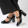 Madison Banks Block Heel - Black-Madison Heart of New York-Buy shoes online