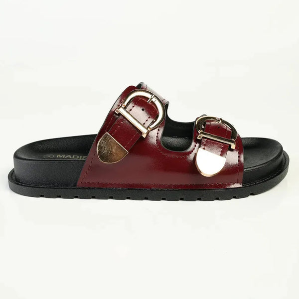 Madison Barabara Sandal - Burgundy