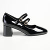 Madison Baran Block Heel - Black-Madison Heart of New York-Buy shoes online