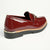 Madison Benji Loafer with Chain Detail - Burgundy-Madison Heart of New York-Buy shoes online