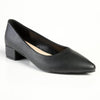 Madison Bernadette Low Block Heel Court - Black-Madison Heart of New York-Buy shoes online